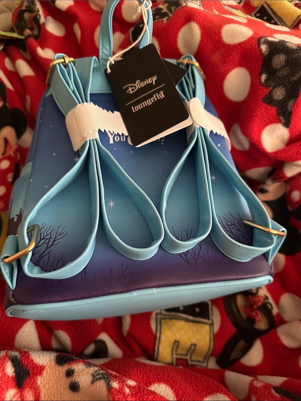 Loungefly Disney Peter Pan Night Flight Mini Backpack - Picture 5 of 5